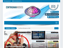 Tablet Screenshot of centragama.com